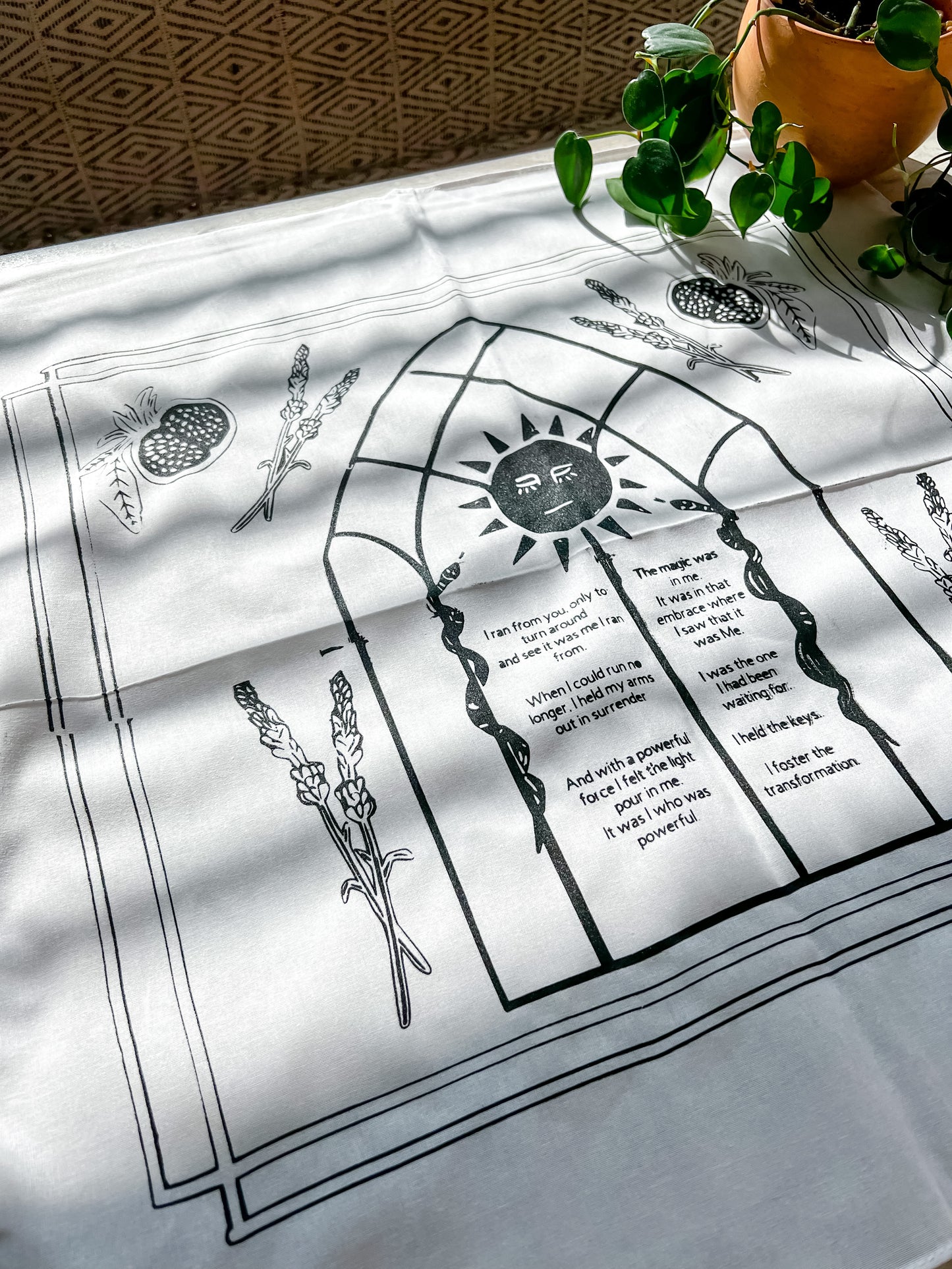 "Milk Snake" Altar Cloth