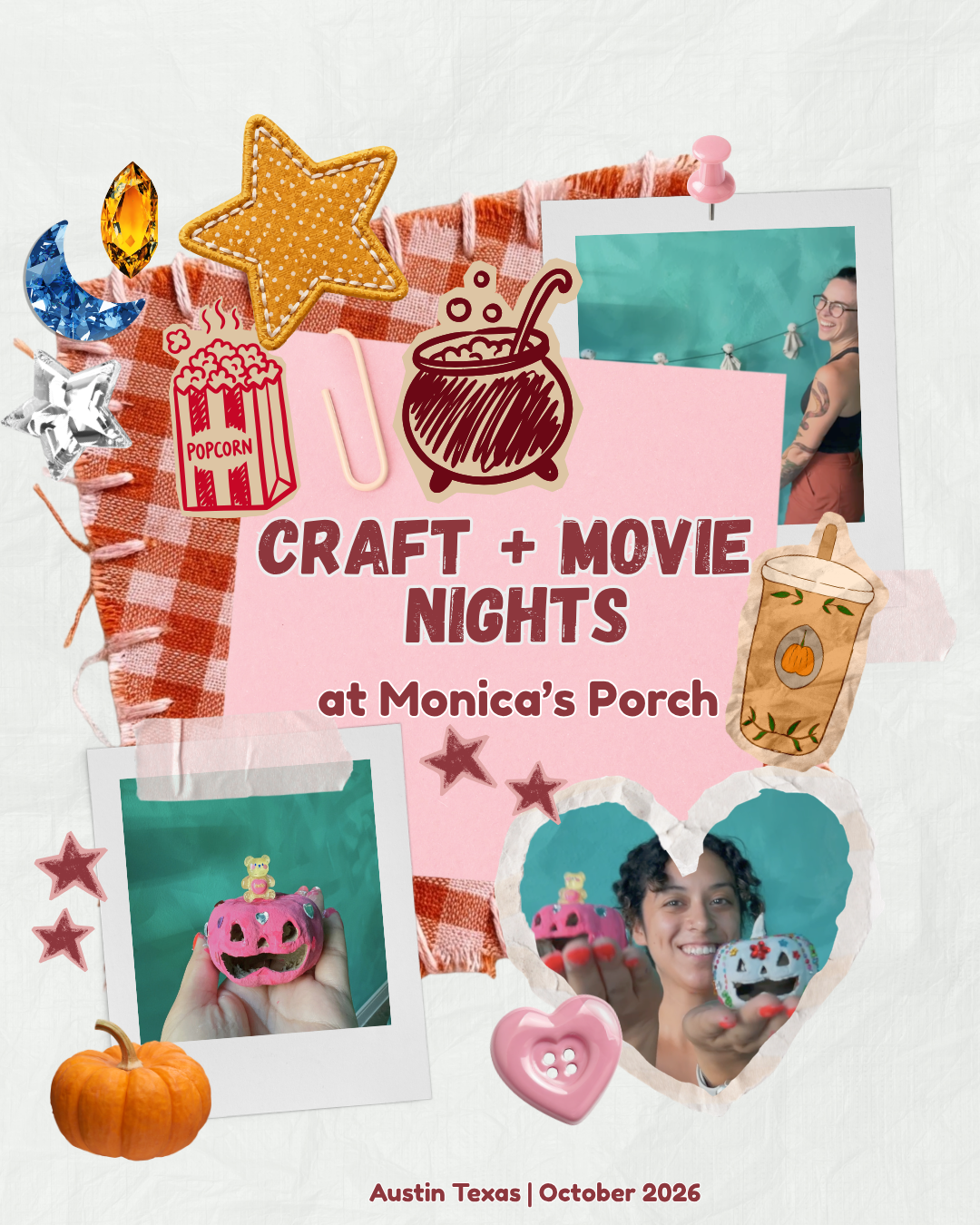 Movie & Craft Night: Halloween Edition | Austin Texas