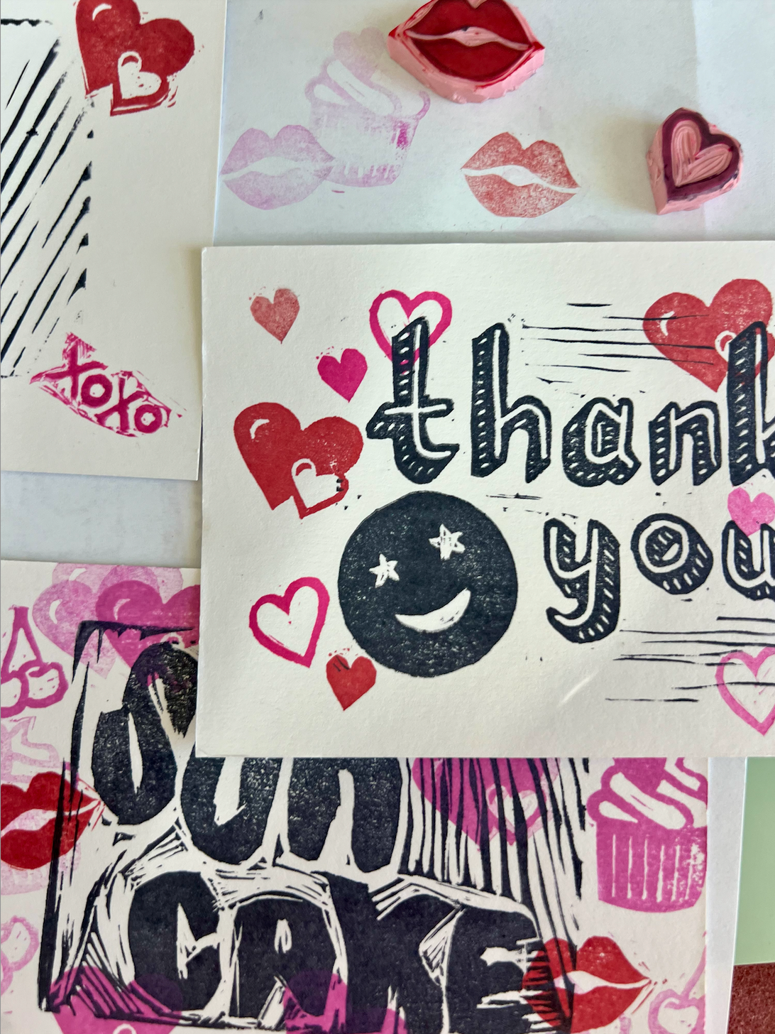 Stamp Making & Typography Class - Austin, Tx Workshop