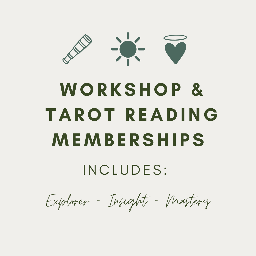 Workshop & Tarot Memberships