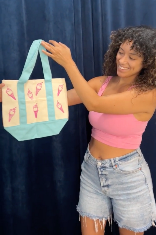 Block Printing Workshop: DIY Summer Tote