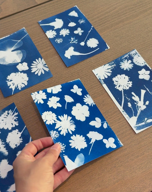 Second Saturday Sun Print: Cyanotype Art with Nature