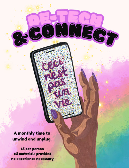 De-tech and Connect | An evening of low-key screen-free activities