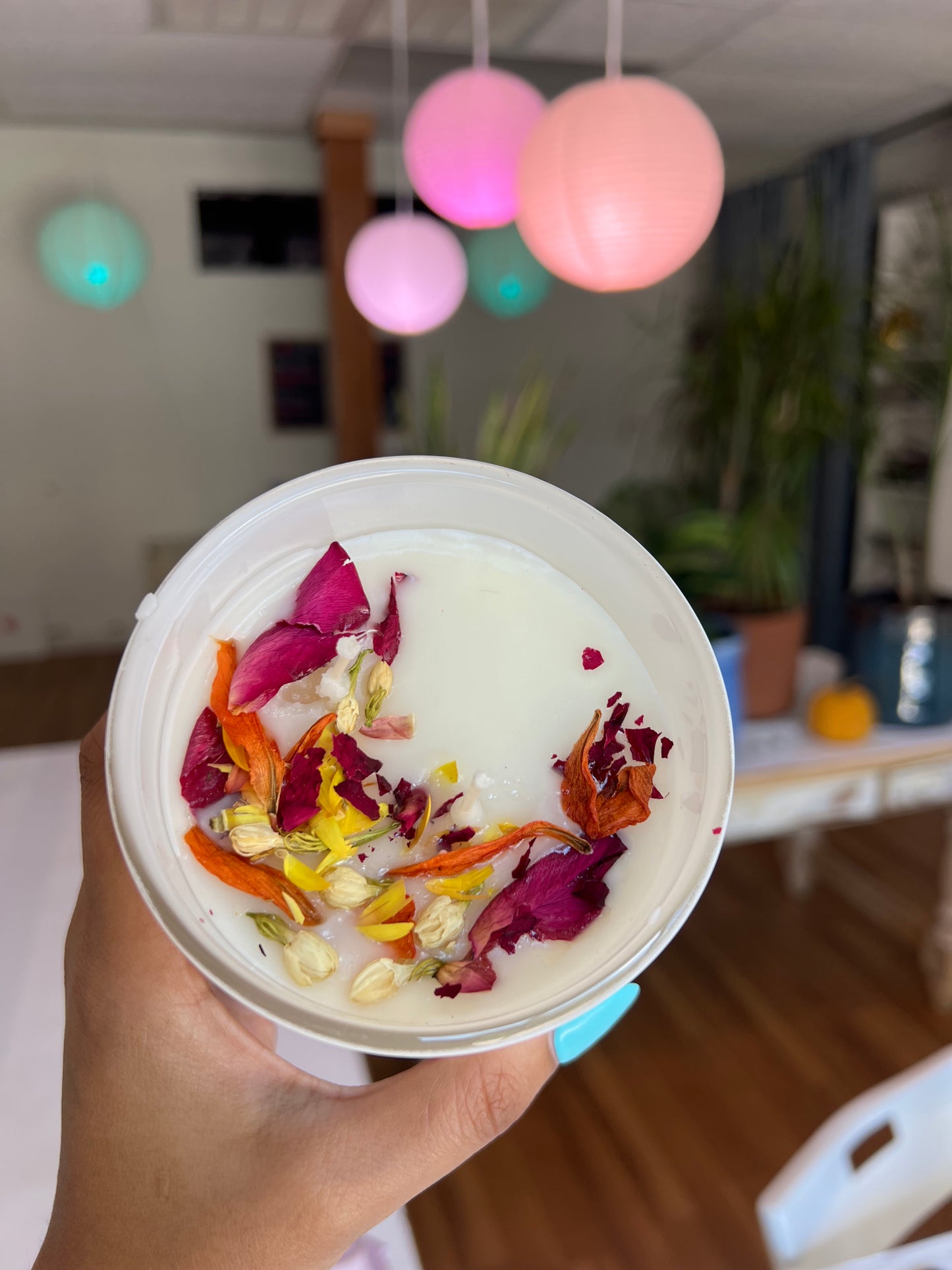 Candle & Pressed Flower Pumpkin Workshop